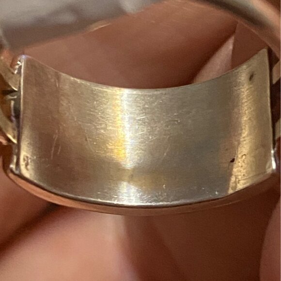 Ring Size 7.5 Turquoise Sterling Silver 925 Women Semi-Precious Stone - Picture 7 of 10